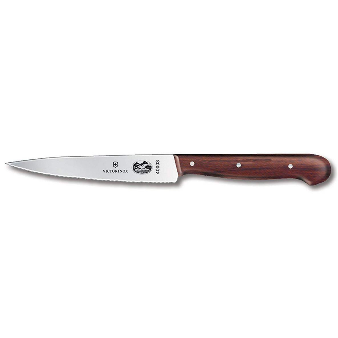 Victorinox 43/4" Steak/Utility Knife Serrated Edge (40003) The World