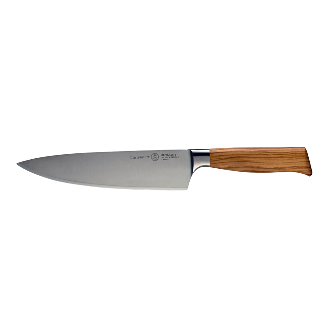 Messermeister Oliva Elite Stealth 8 Chef's Knife – The World of Cutlery