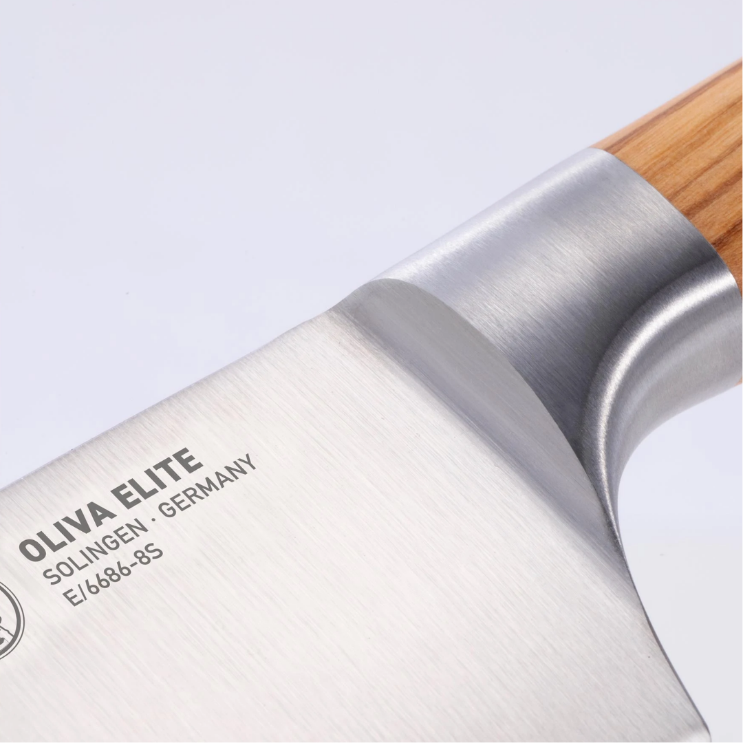 Messermeister Oliva Elite Stealth 8" Chef’s Knife