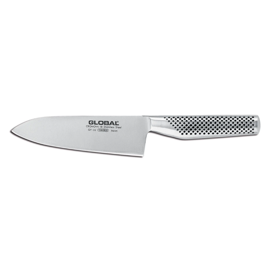 Global 8 Chef's Knife with Water Stone Sharpener